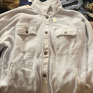 Free people Ruby Sherpa Button-Up Jacket